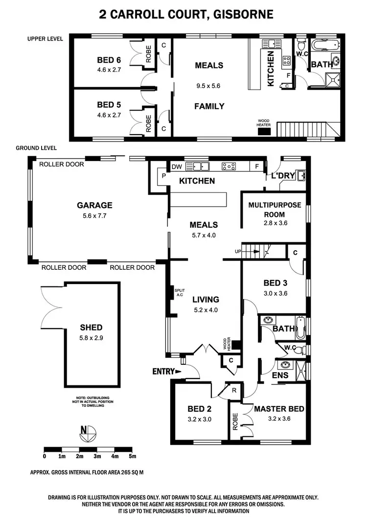 Floorplan of Homely house listing, 2 Carroll Court, Gisborne VIC 3437