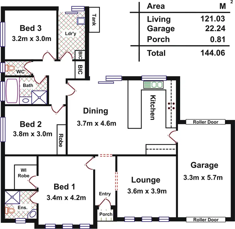 Floorplan of Homely house listing, Unit 7/5 Bella Street, Gawler East SA 5118