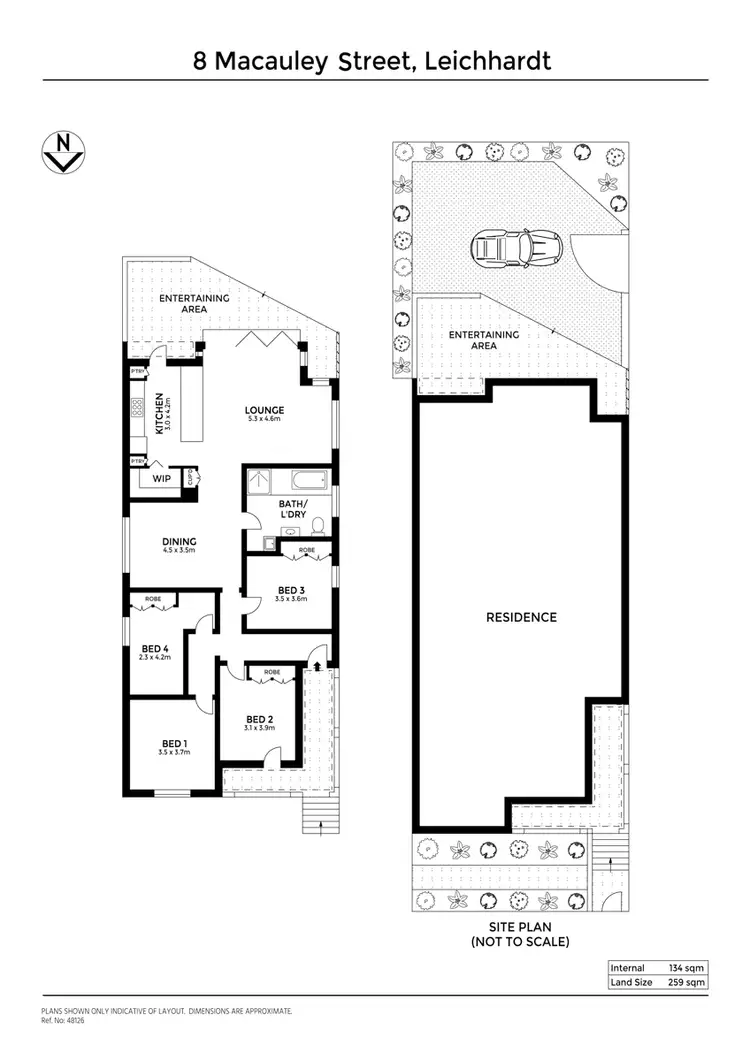 Floorplan of Homely house listing, 8 MacAuley Street, Leichhardt NSW 2040