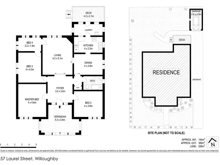 Floorplan of Homely house listing, 57 Laurel Street, Willoughby NSW 2068
