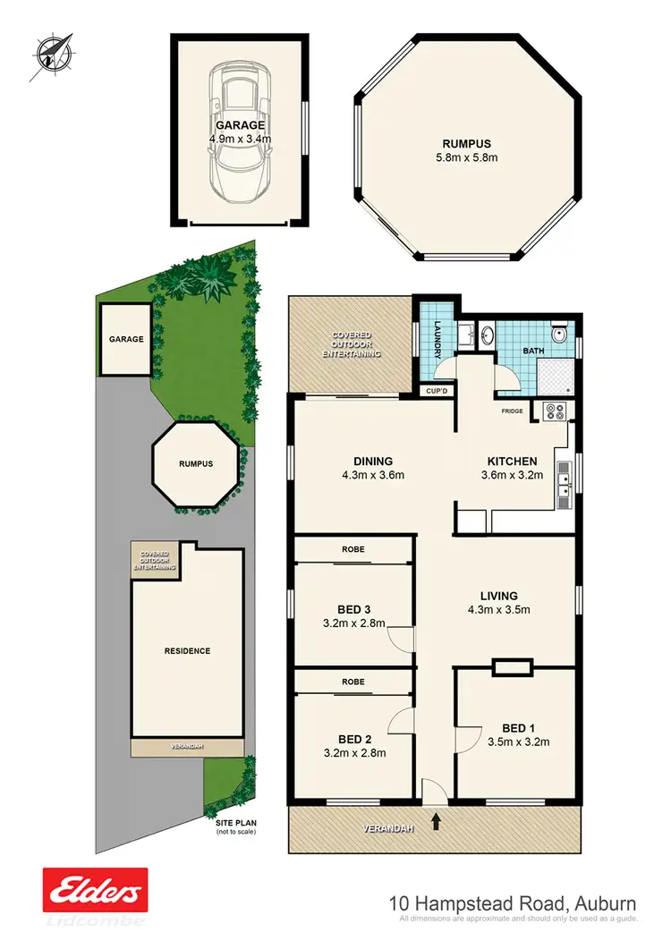 Floorplan of Homely house listing, 10 Hampstead Road, Auburn NSW 2144