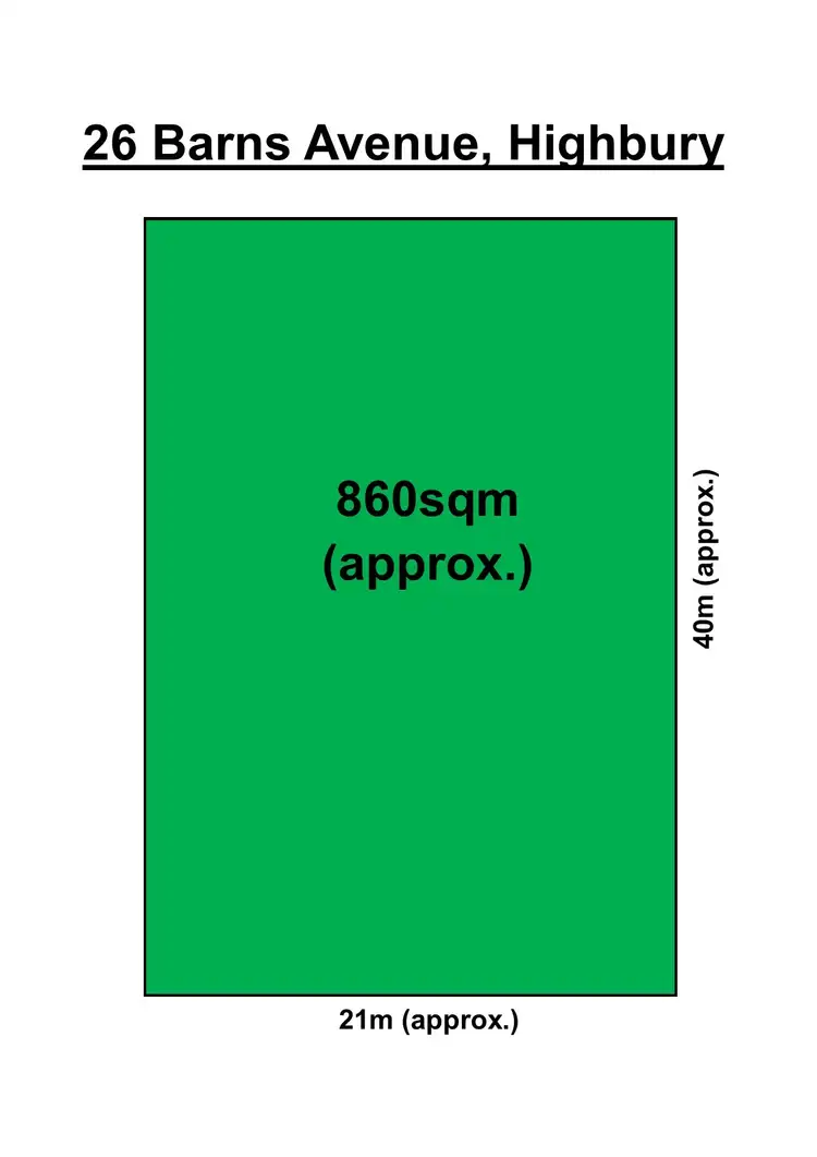 Floorplan of Homely house listing, 26 Barns Avenue, Highbury SA 5089