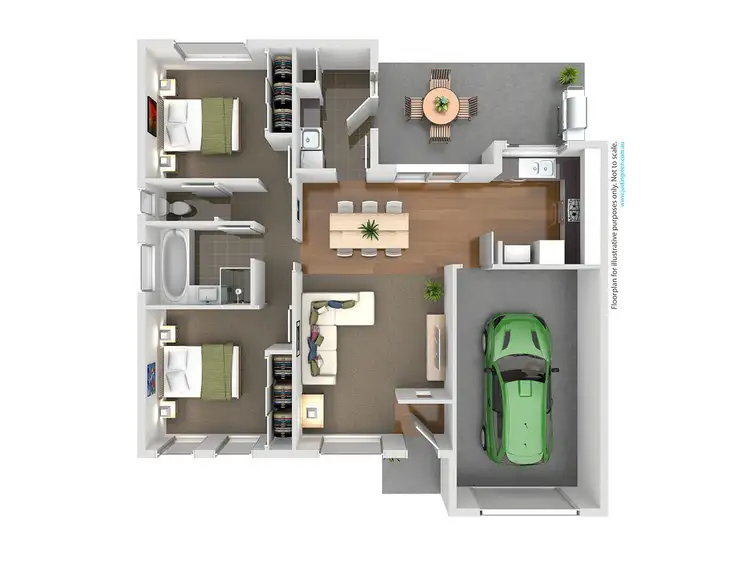 Floorplan of Homely unit listing, 3/3 Womboin Crescent, Glenfield Park NSW 2650