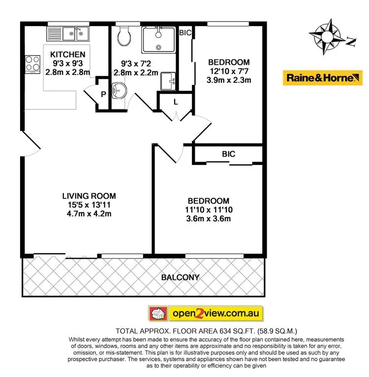Floorplan of Homely unit listing, 4/9 South Street, Batemans Bay NSW 2536
