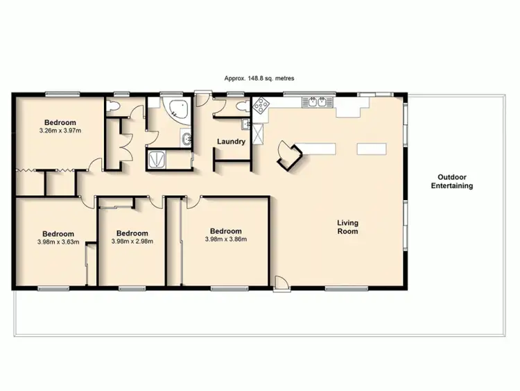 Floorplan of Homely house listing, 34 Mountain Vista Ct, Mount Crosby QLD 4306