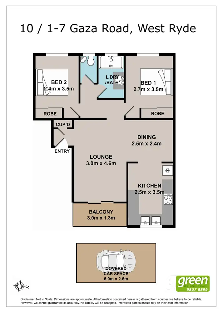 Floorplan of Homely unit listing, 10/1-7 Gaza Road, West Ryde NSW 2114