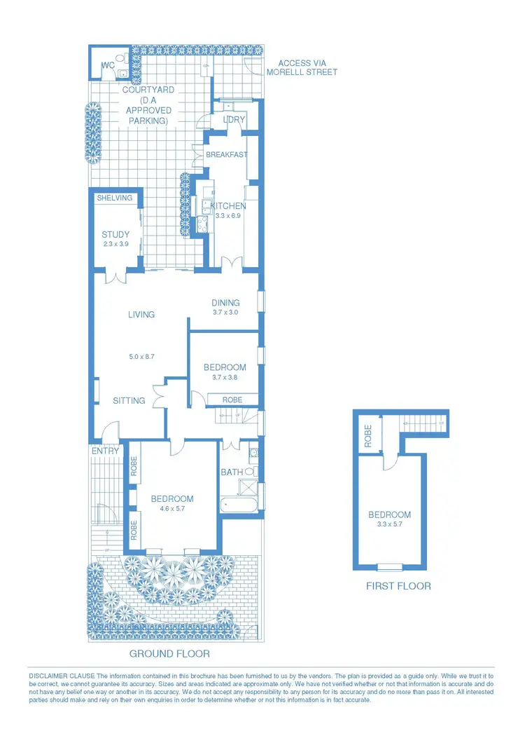 Floorplan of Homely house listing, 49 Holdsworth Street, Woollahra NSW 2025
