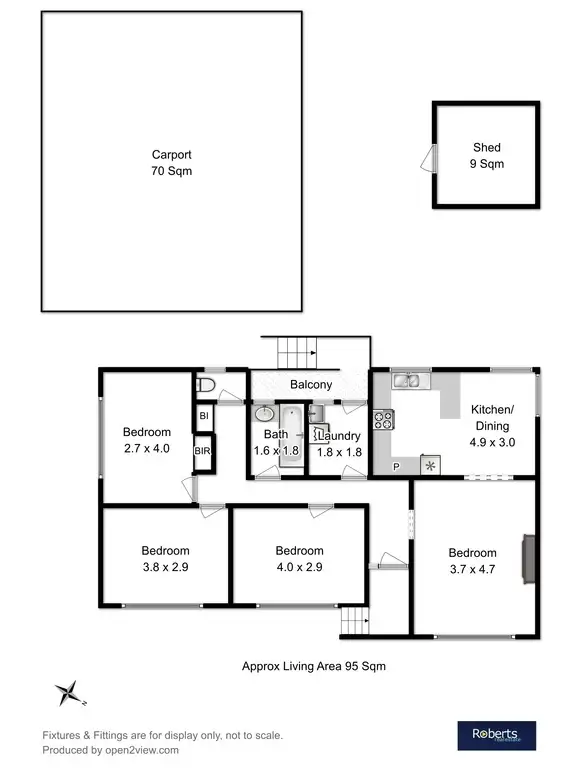 Floorplan of Homely house listing, 234 Back River Road, New Norfolk TAS 7140