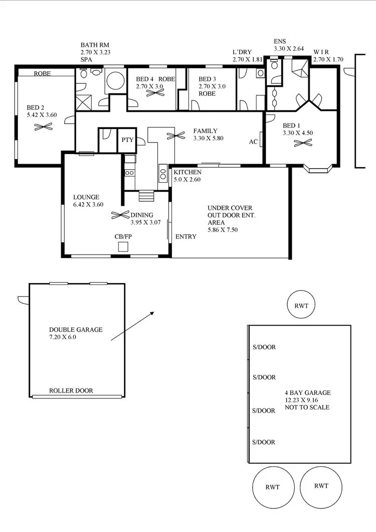 Floorplan of Homely house listing, 9 Sarah Crescent, Port Lincoln SA 5606