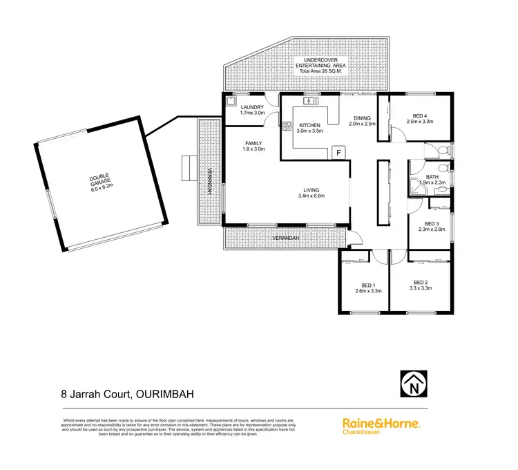 Floorplan of Homely house listing, 8 Jarrah Court, Ourimbah NSW 2258