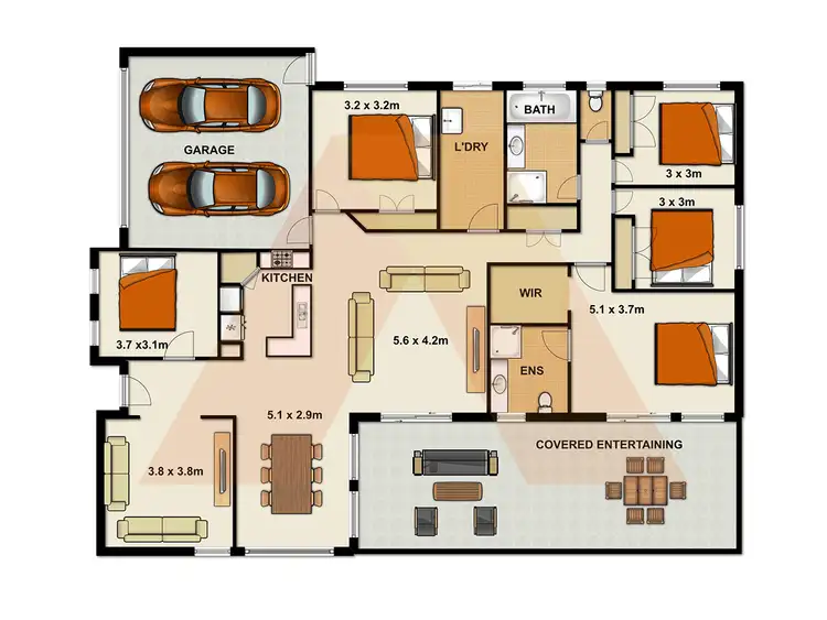 Floorplan of Homely house listing, 41 Oakview Street, Parkinson QLD 4115