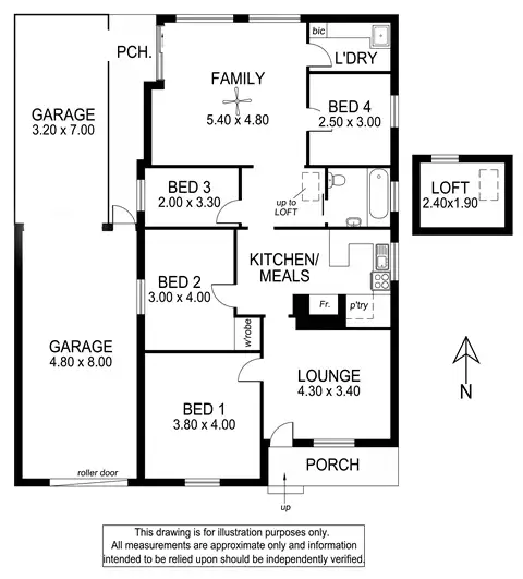 Floorplan of Homely house listing, 48 Jubilee Highway West, Mount Gambier SA 5290
