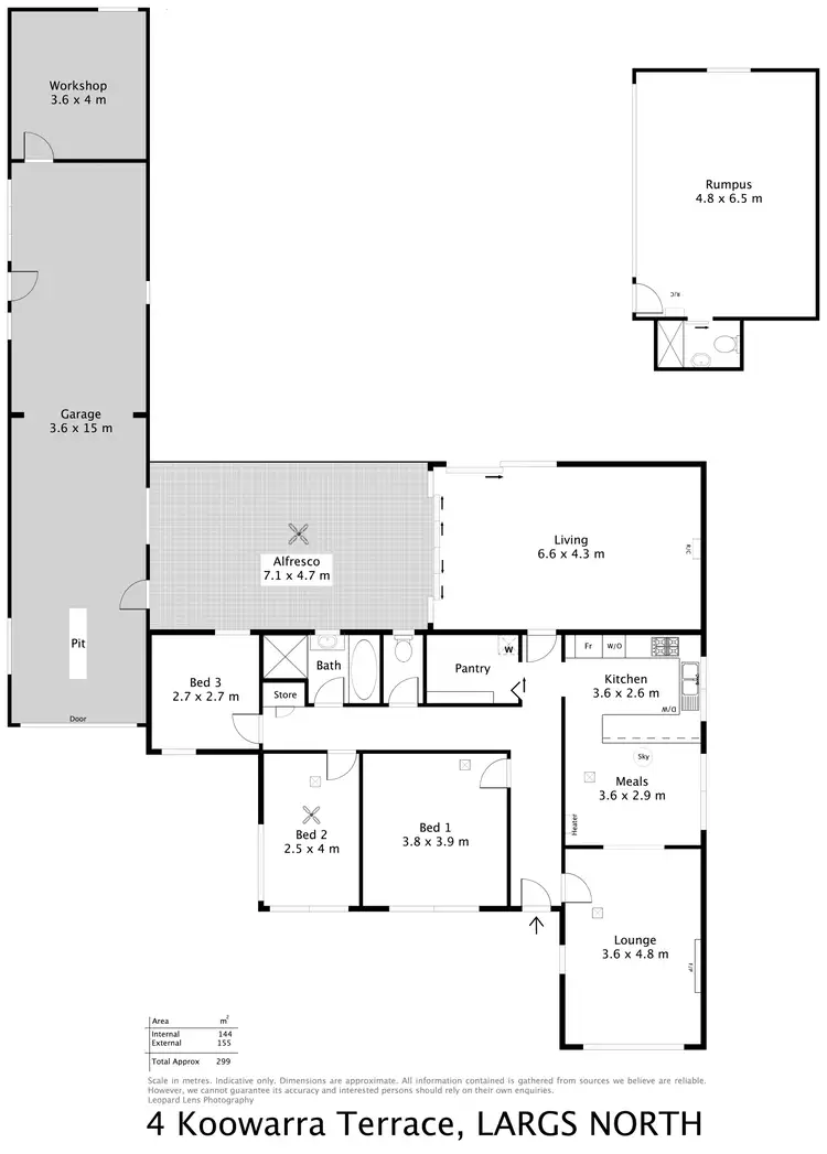 Floorplan of Homely house listing, 4 Koowarra Terrace, Largs North SA 5016