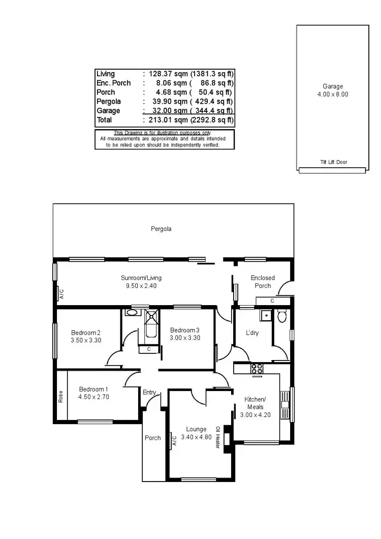 Floorplan of Homely house listing, 22 East Terrace, Brinkworth SA 5464
