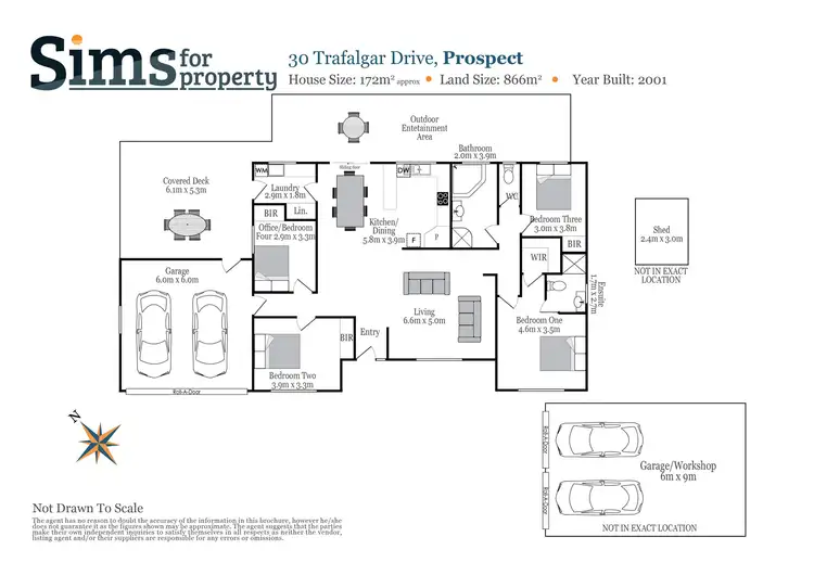 Floorplan of Homely house listing, 30 Trafalgar Drive, Prospect Vale TAS 7250