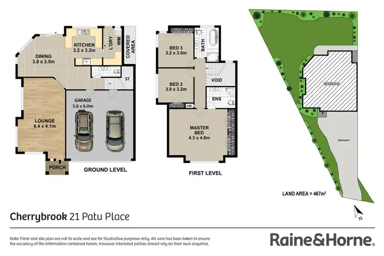 Floorplan of Homely house listing, 21 Patu Place, Cherrybrook NSW 2126