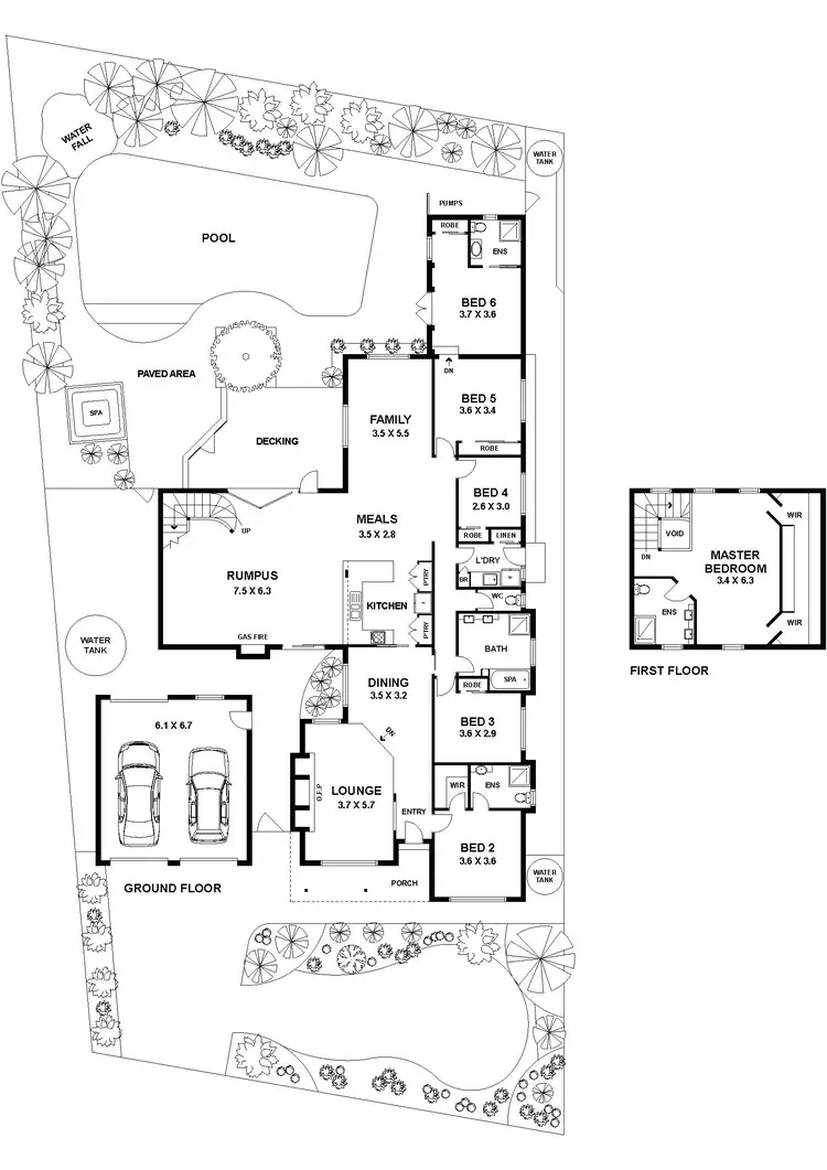 Floorplan of Homely house listing, 1 Irving Close, Greenvale VIC 3059