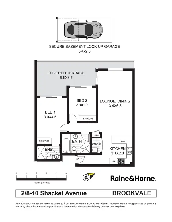 Floorplan of Homely apartment listing, 2/8-10 Shackel Avenue, Brookvale NSW 2100