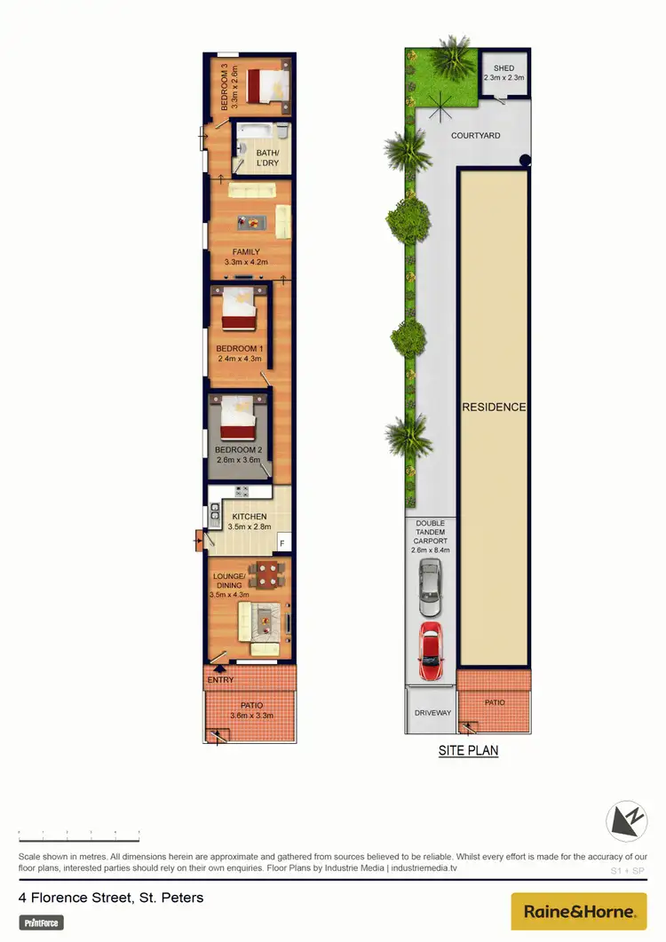 Floorplan of Homely house listing, 4 Florence Street, St Peters NSW 2044