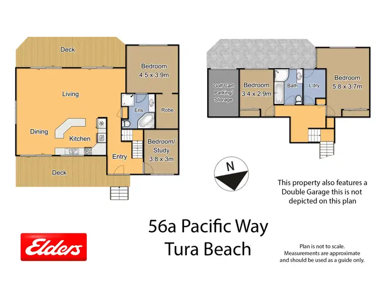 Floorplan of Homely house listing, 56A PACIFIC WAY, Tura Beach NSW 2548