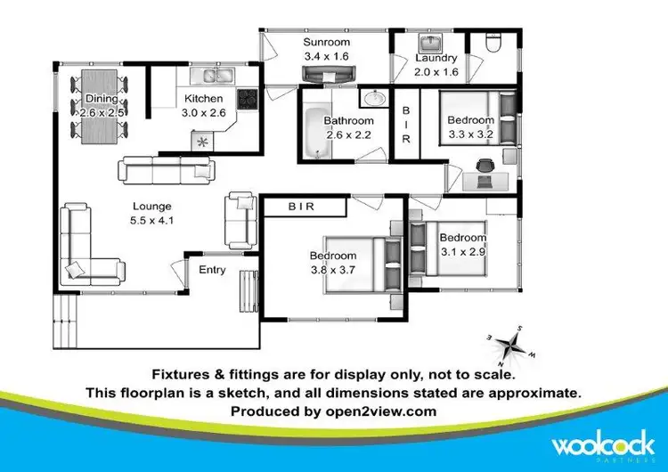 Floorplan of Homely house listing, 22 Woolven Street, Youngtown TAS 7249