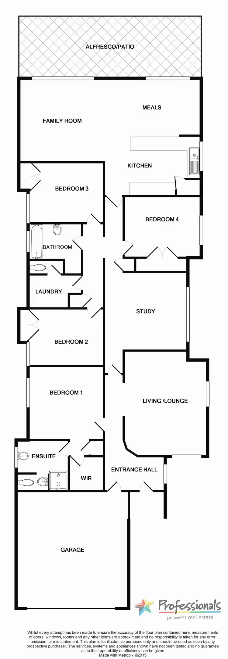 Floorplan of Homely house listing, 26 Amstey Street, Riverton WA 6148