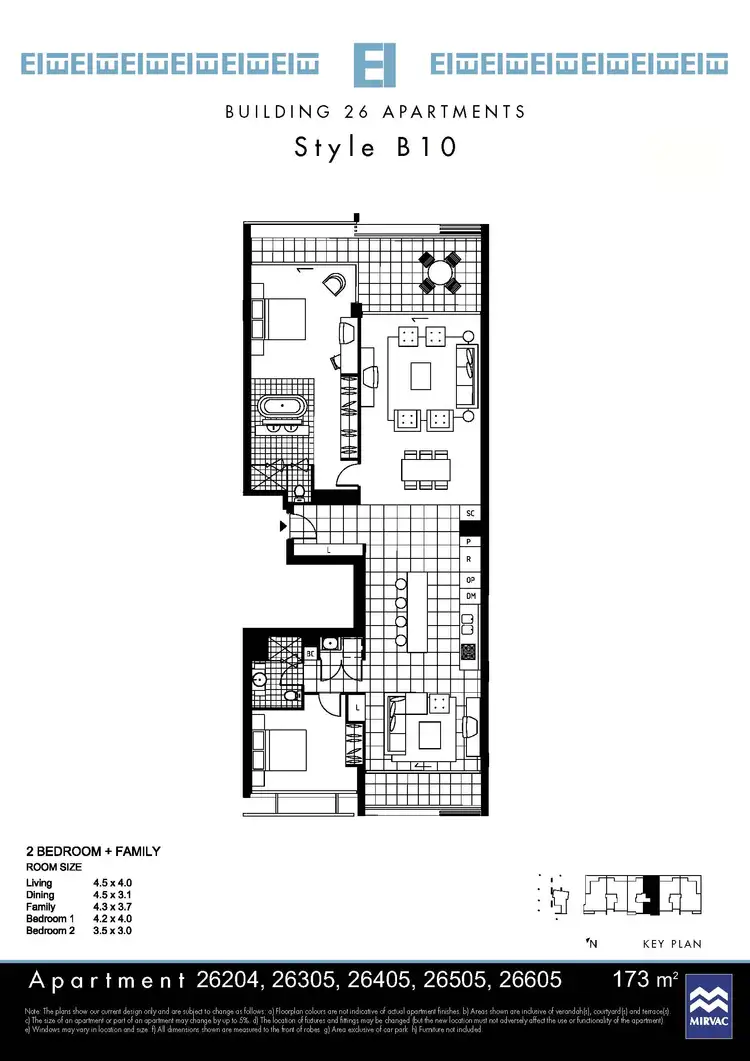 Floorplan of Homely apartment listing, 26305/2 Ephraim Island Parade, Paradise Point QLD 4216