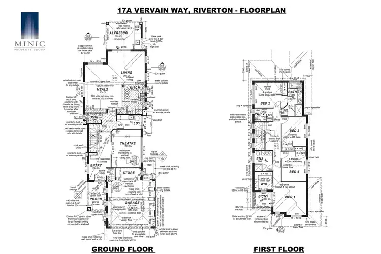 Floorplan of Homely house listing, 17A Vervain Way, Riverton WA 6148