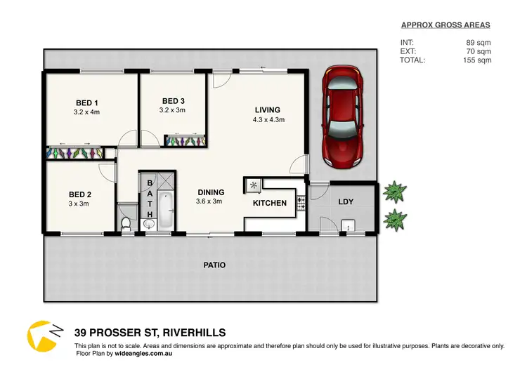Floorplan of Homely house listing, 39 Prosser Street, Riverhills QLD 4074