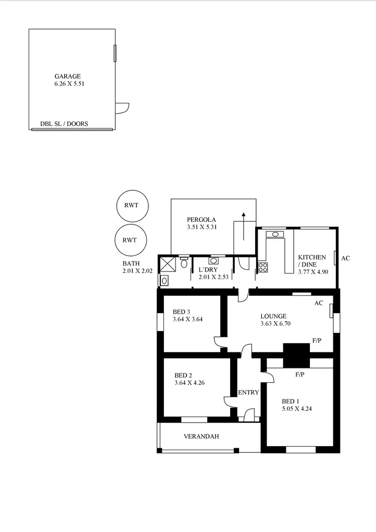 Floorplan of Homely house listing, 19 Cardiff Road, Port Lincoln SA 5606