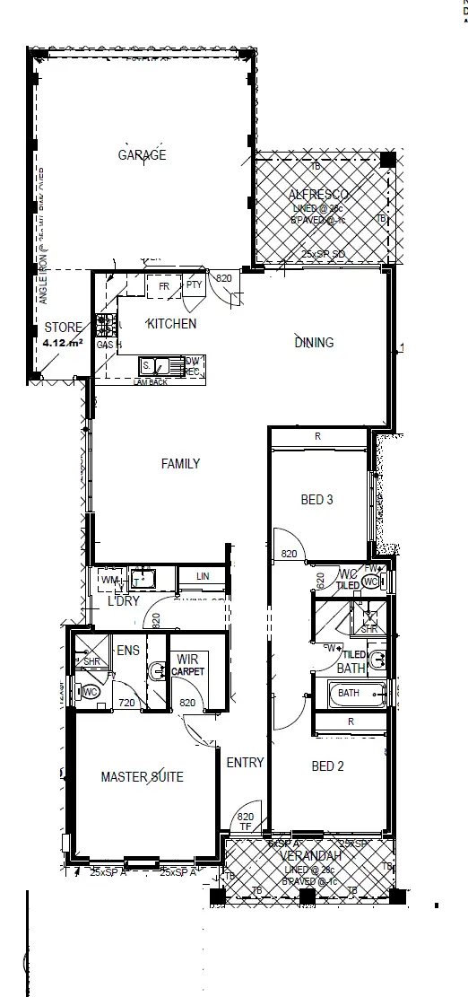 Floorplan of Homely house listing, 2/2 Malting Crt, Canning Vale WA 6155