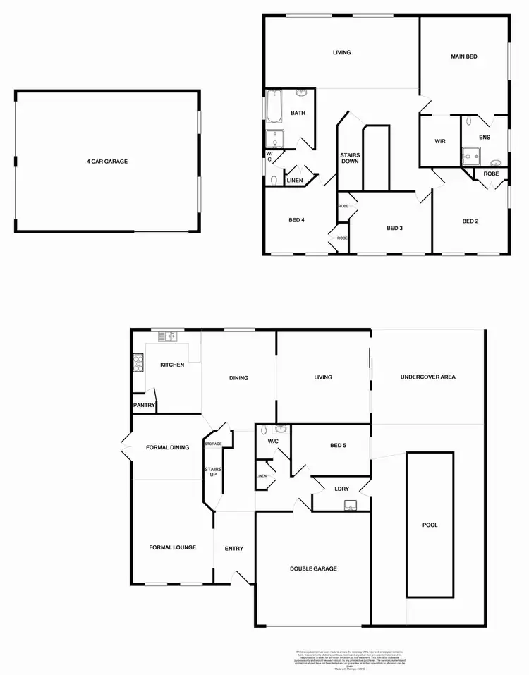 Floorplan of Homely house listing, 2 Carellen close, Bolwarra Heights NSW 2320
