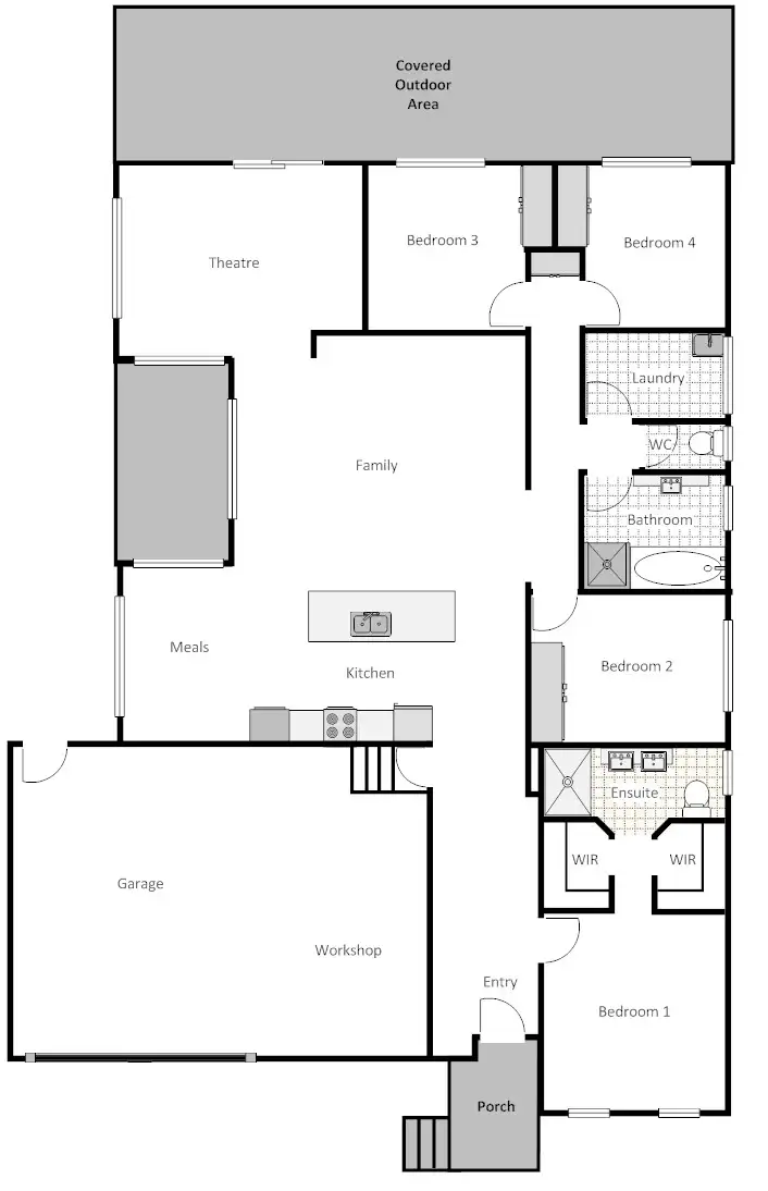 Floorplan of Homely house listing, 15 Marcus Faunce Street, Macgregor ACT 2615