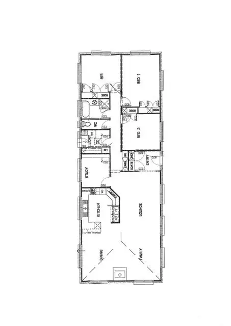 Floorplan of Homely rural property listing, 155 Crafters Road, Gherang VIC 3240