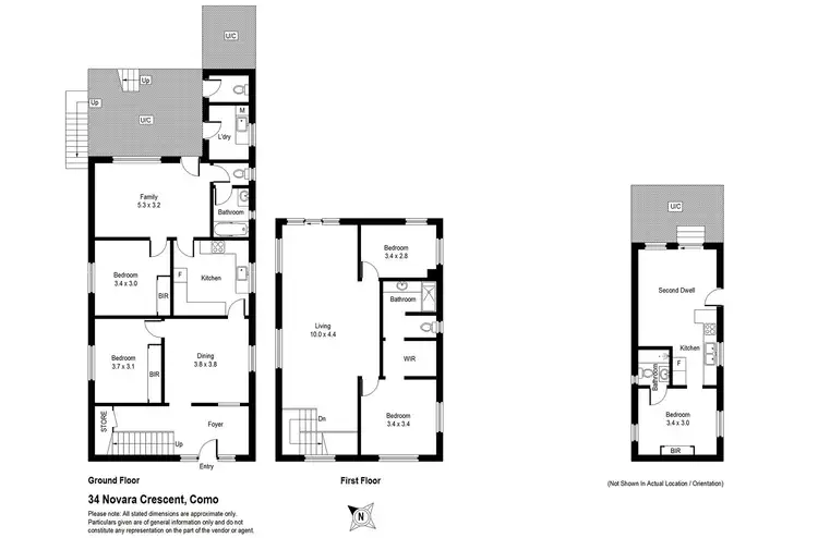 Floorplan of Homely house listing, 34 Novara Crescent, Como NSW 2226