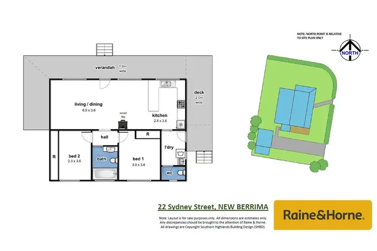 Floorplan of Homely house listing, 22 Sydney Street, New Berrima NSW 2577