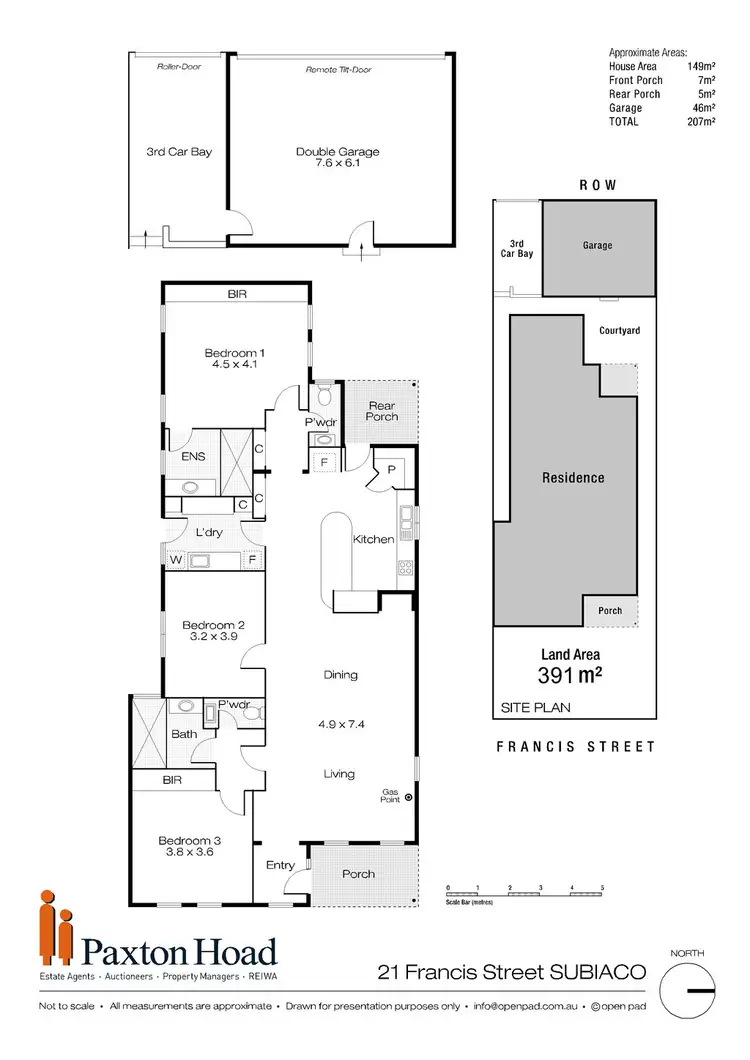 Floorplan of Homely house listing, 21 Francis Street, Subiaco WA 6008