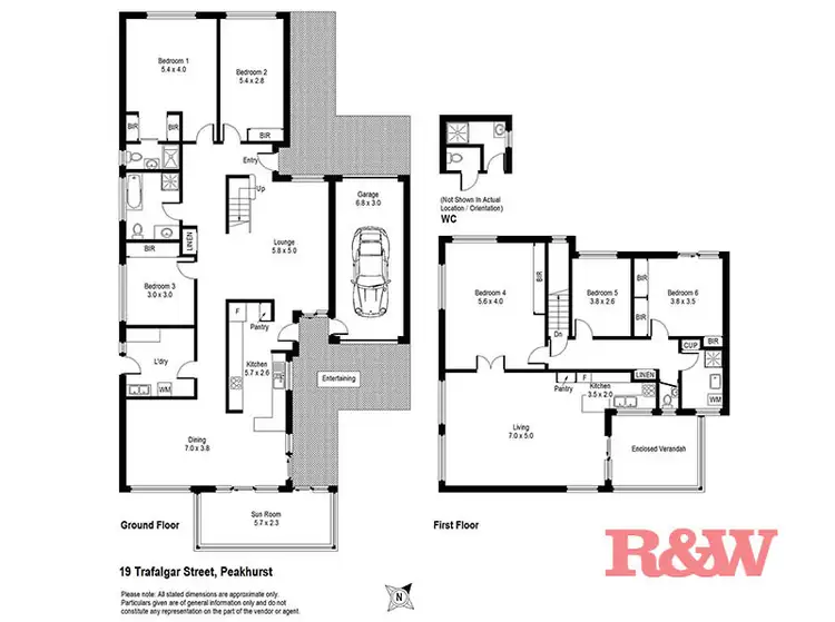 Floorplan of Homely house listing, 19 Trafalgar Street, Peakhurst NSW 2210