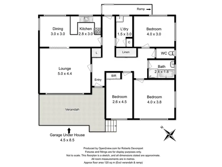 Floorplan of Homely house listing, 35 Main Street, Sheffield TAS 7306