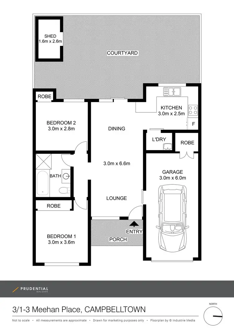 Floorplan of Homely house listing, 3/1-3 Meehan Place, Campbelltown NSW 2560