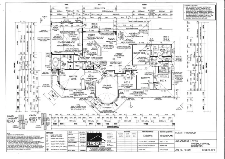 Floorplan of Homely house listing, 39 Whitemoss Drive, Vasse WA 6280