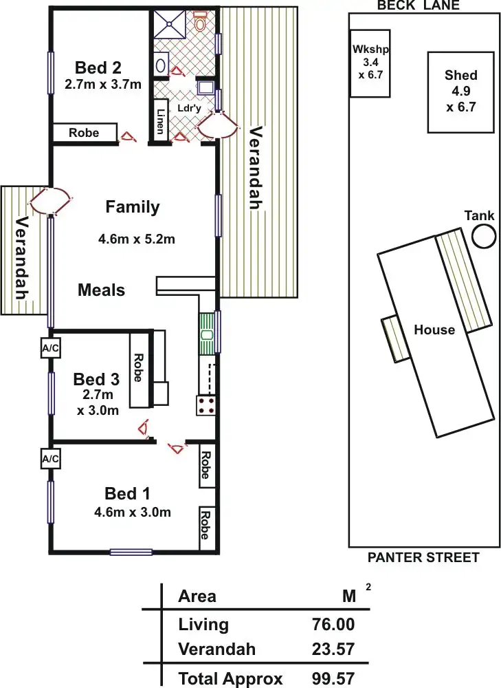 Floorplan of Homely house listing, 28 Panter Street, Willaston SA 5118