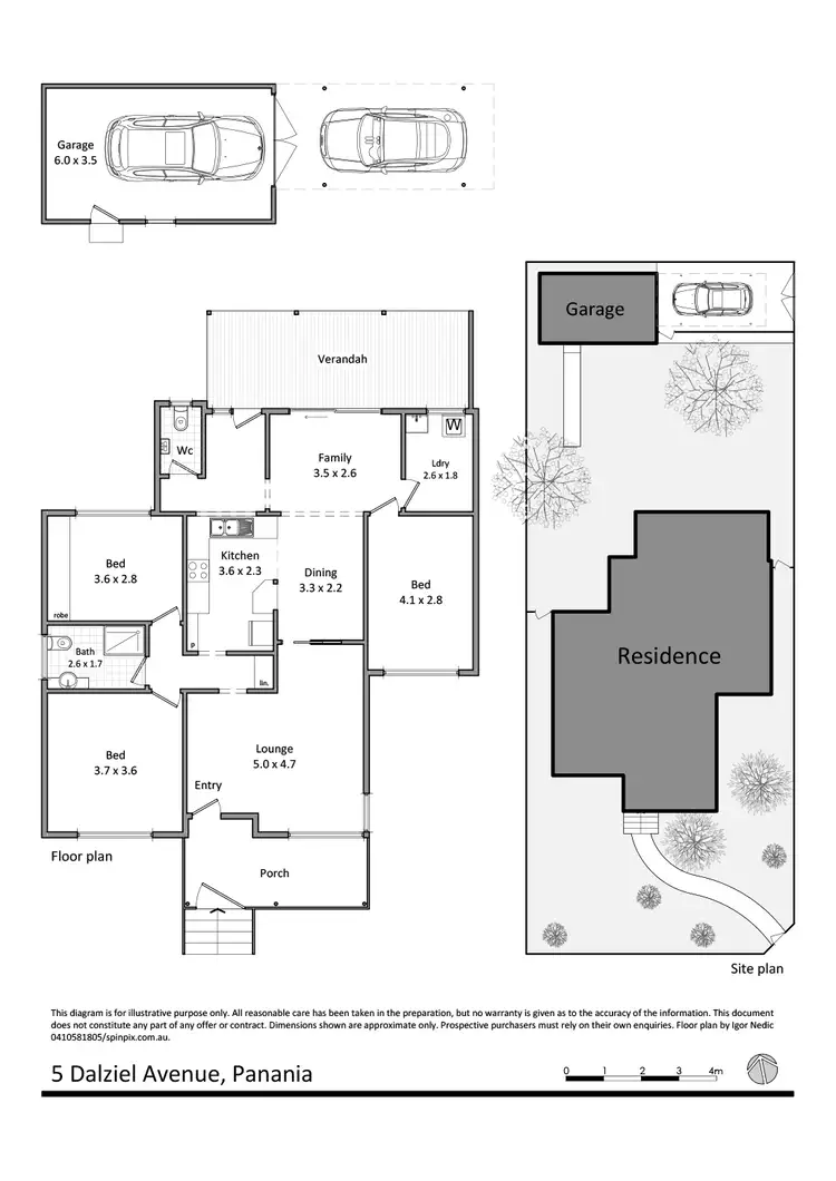 Floorplan of Homely house listing, 5 Dalziel Avenue, Panania NSW 2213