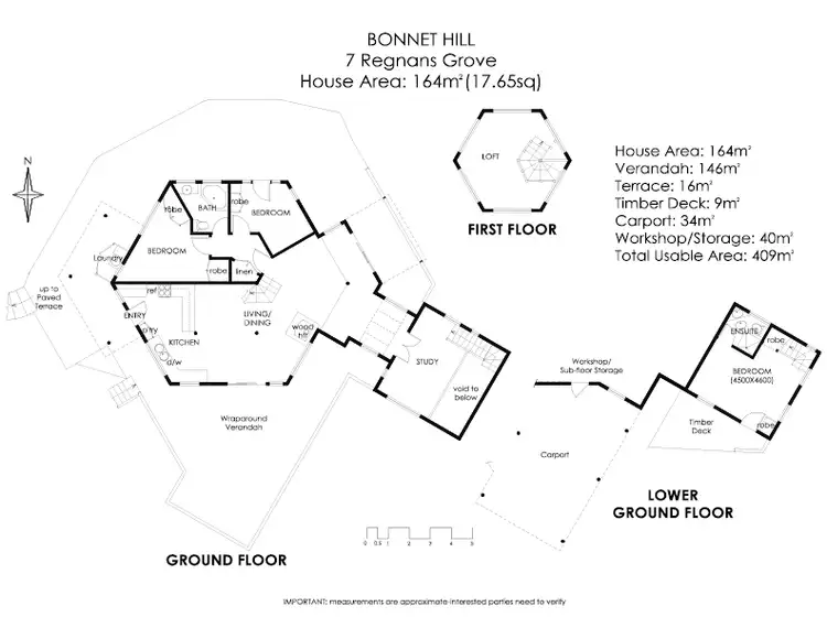 Floorplan of Homely house listing, 7 Regnans Grove, Bonnet Hill TAS 7053