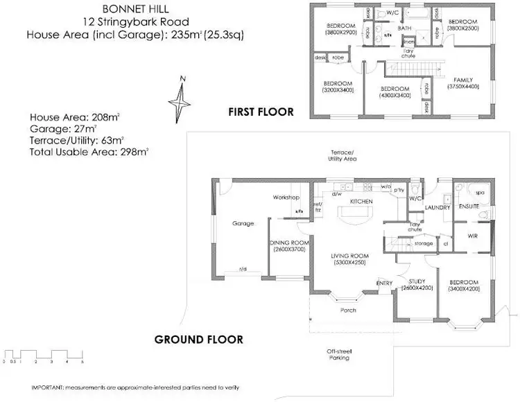 Floorplan of Homely house listing, 12 Stringybark Road, Bonnet Hill TAS 7053