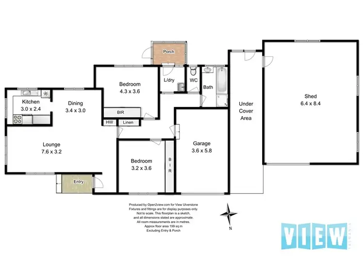 Floorplan of Homely house listing, 90 Josephine Street, West Ulverstone TAS 7315