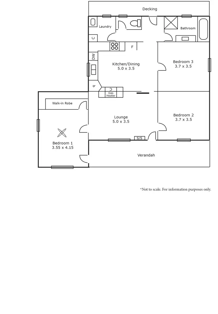Floorplan of Homely house listing, 31 Livingston Street, Naracoorte SA 5271
