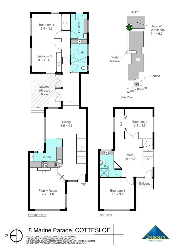Floorplan of Homely house listing, 18 Marine Parade, Cottesloe WA 6011