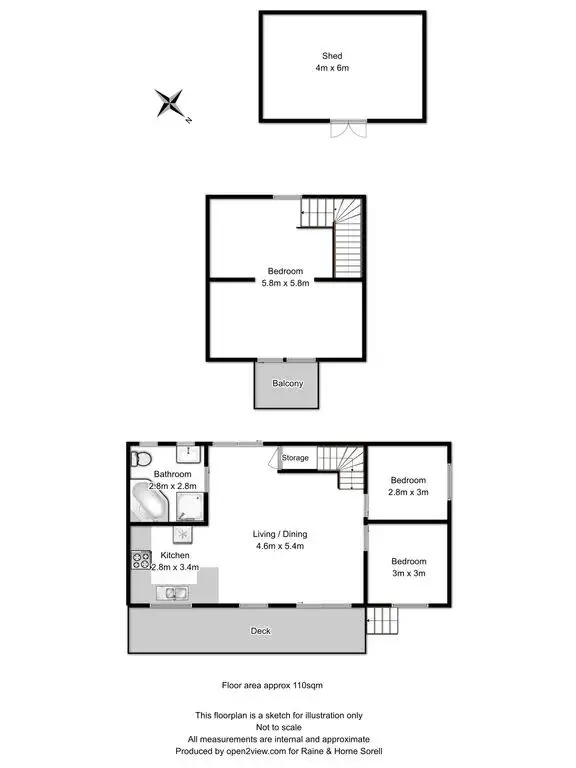 Floorplan of Homely house listing, 62 Susans Bay Road, Primrose Sands TAS 7173