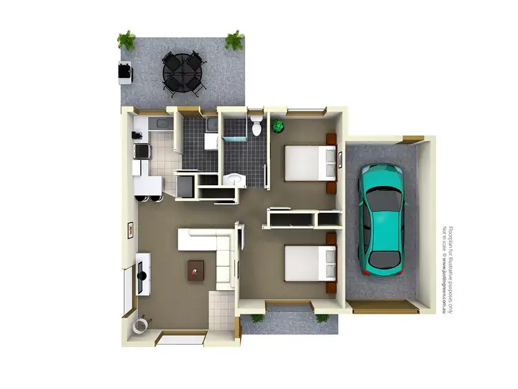 Floorplan of Homely unit listing, 6/28 Ashmont Avenue, Ashmont NSW 2650